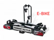 PROUSER SG2 PLUS - <b>Adatto per monovolumi e furgoni con grandi portelloni posteriori.</b><br />Capacit 2 bici. Carico Max 60 Kg. Peso articolo 17 Kg.  in acciaio e alluminio. Portabici pieghevole.  Funzione reclinabile per l'apertura del bagagliaio. Interasse bici: qualsiasi misura fino a 1250 mm.
Inclusa borsa. Prodotto non consigliato per e-bike biamortizzate (vedi VSVX2)

