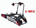 TOWCAR TR2 - Capacit 2 bici. Carica max Kg. 50. Specifico per E-BIKE. In acciaio. Fissaggio bici con braccio e cinturini. Funzione reclinabile per l'apertura del bagagliaio (solo aperture verso l'alto). Sistema di fissaggio automatico. Interasse bici: qualsiasi misura fino a 1110 mm.<br /><br />
<span style=color:red;><b>Prodotto non consigliato per e-bike biammortizzate (vedi VSVX2)</b></span>